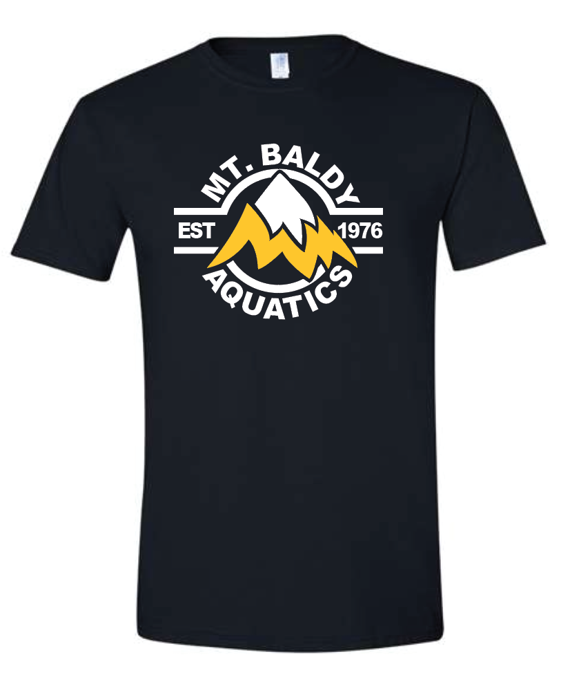 Mt. Baldy Swim Unisex Tee - Black RYTE Sport