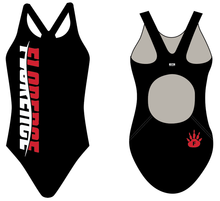 Florence High School Swim Custom Thick Strap Women's Suit New RYTE Sport