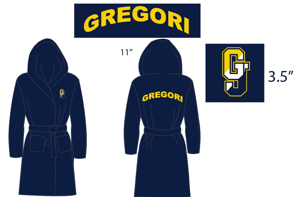 Gregori Water Polo Custom Terry Cloth Robe