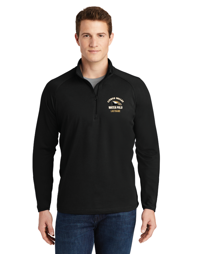 CUSTOM Citrus Valley Men's Zip - Black