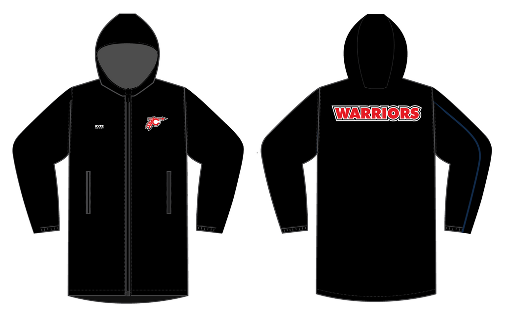 Carpinteria High School Custom Black Team Parka - Personalized