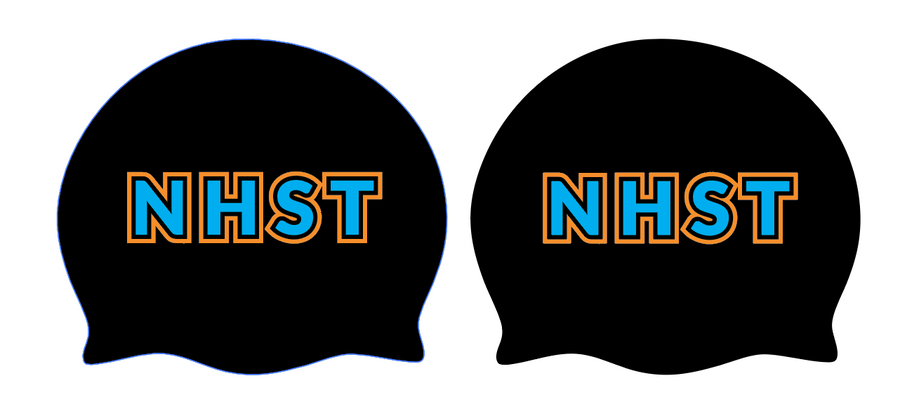 NHST Latex Swim caps (Pair) **This Item is available for pre-order until  4/19 at Midnight**