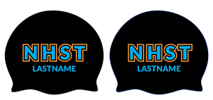 CUSTOM NHST Silicone Swim caps (Pair) **This Item is available for pre-order until 4/19 at Midnight**