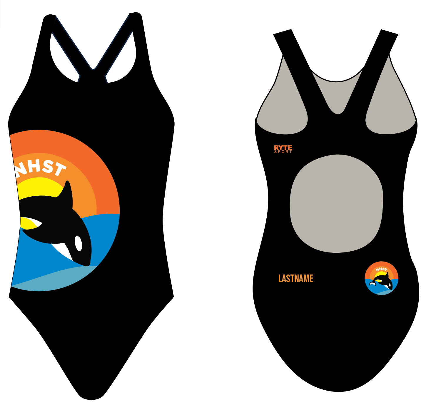 CUSTOM NHST Thickstrap Big logo