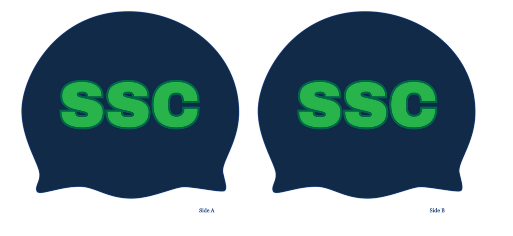 CUSTOM SSC Silicone Swim cap Pair **CLOSE DATE May 4th at Midnight**