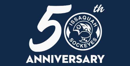 Issaquah Sockeyes 50th Anniversay Beach Towel