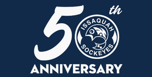 Issaquah Sockeyes 50th Anniversay Beach Towel