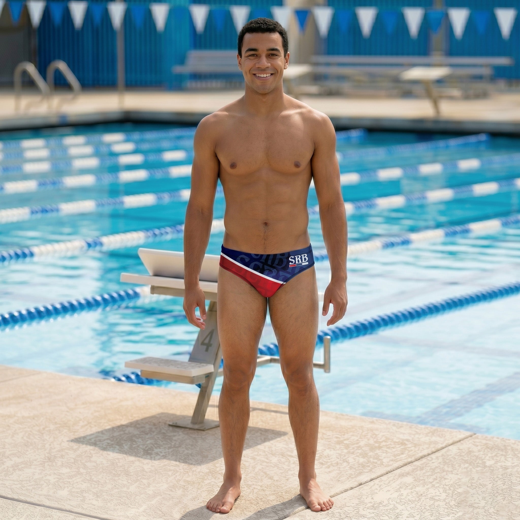 Serbia Men's Swim & Water Polo Brief