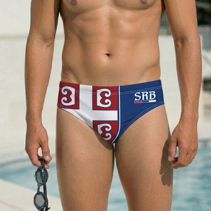 Serbia Men's Swim & Water Polo Brief