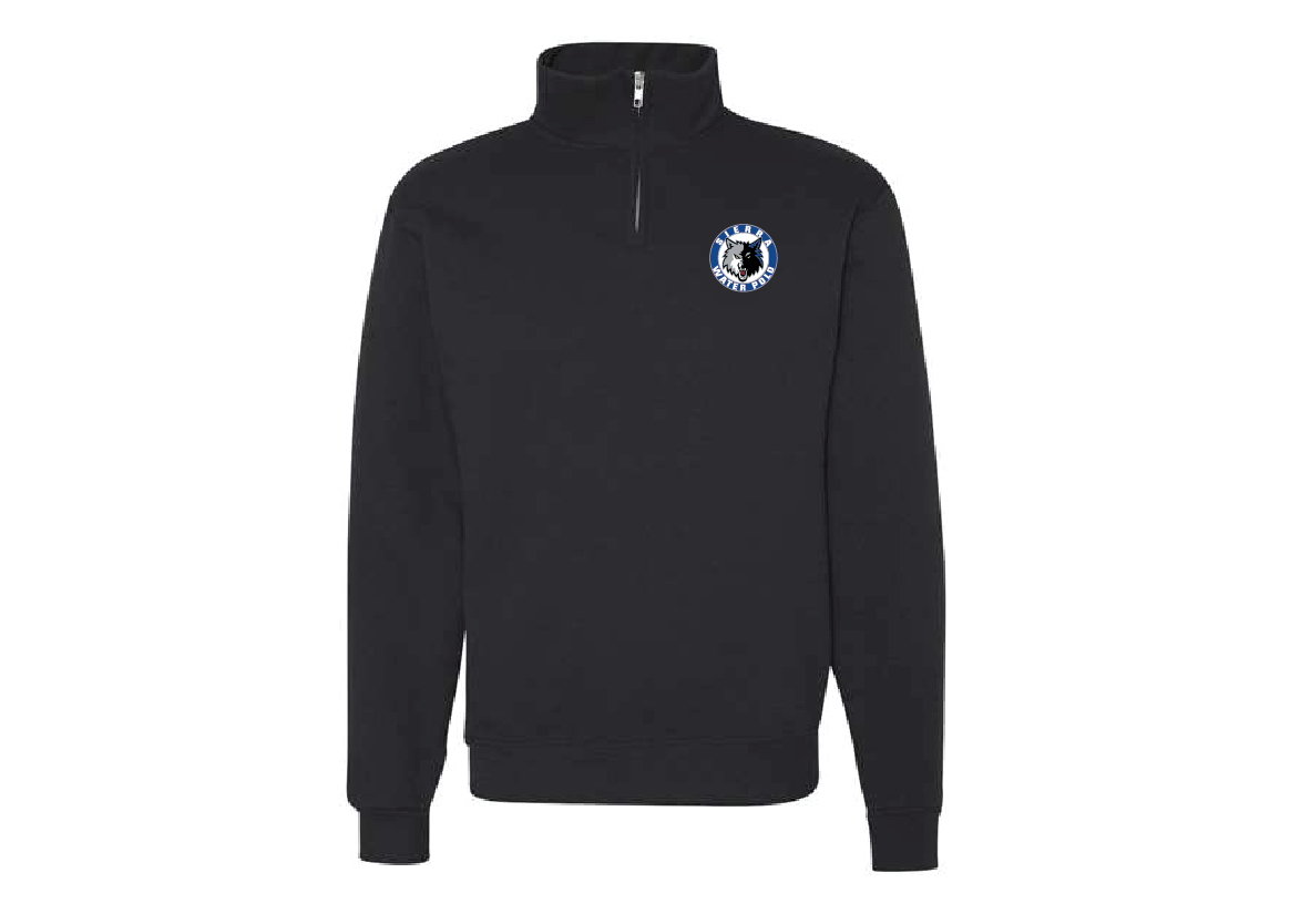 Sierra Unisex 1/4 zip - Black