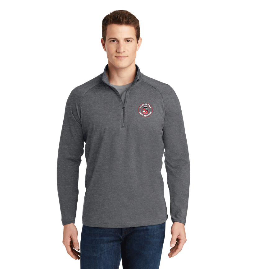 Souderton Adult Adult Zip Swim and Dive - Grey RYTE Sport