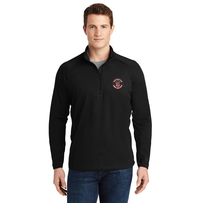 Souderton Adult Adult Zip Swim and Dive - Black RYTE Sport