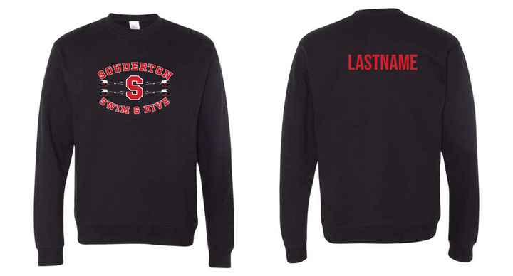 CUSTOM Souderton Arrow Fleece - Black RYTE Sport
