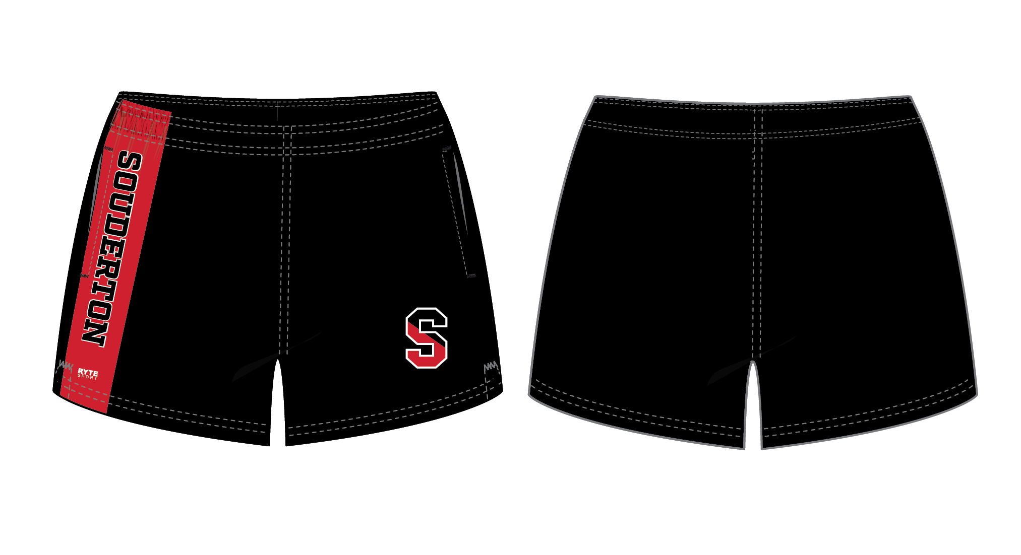 Souderton Girls Shorts Swim and Dive Short RYTE Sport