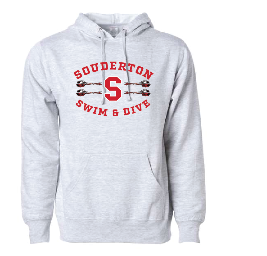CUSTOM Souderton Arrow Swim and Dive apparel- Grey RYTE Sport