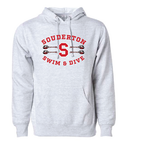 CUSTOM Souderton Arrow Swim and Dive apparel- Grey RYTE Sport