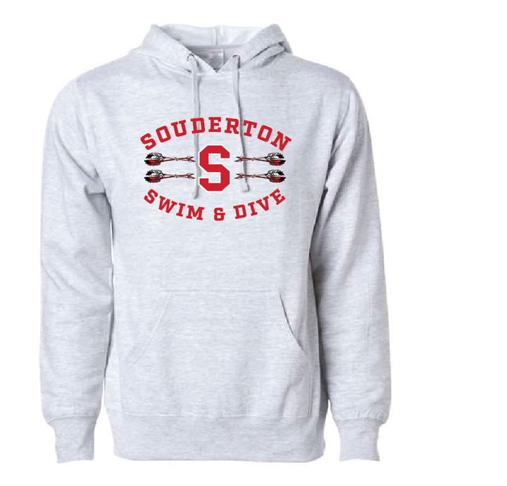 CUSTOM Souderton Arrow Swim and Dive apparel- Grey RYTE Sport