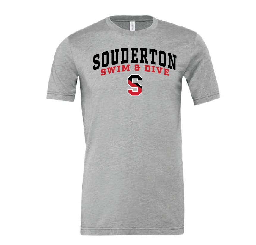 Souderton Swim and Dive apparel- Grey RYTE Sport