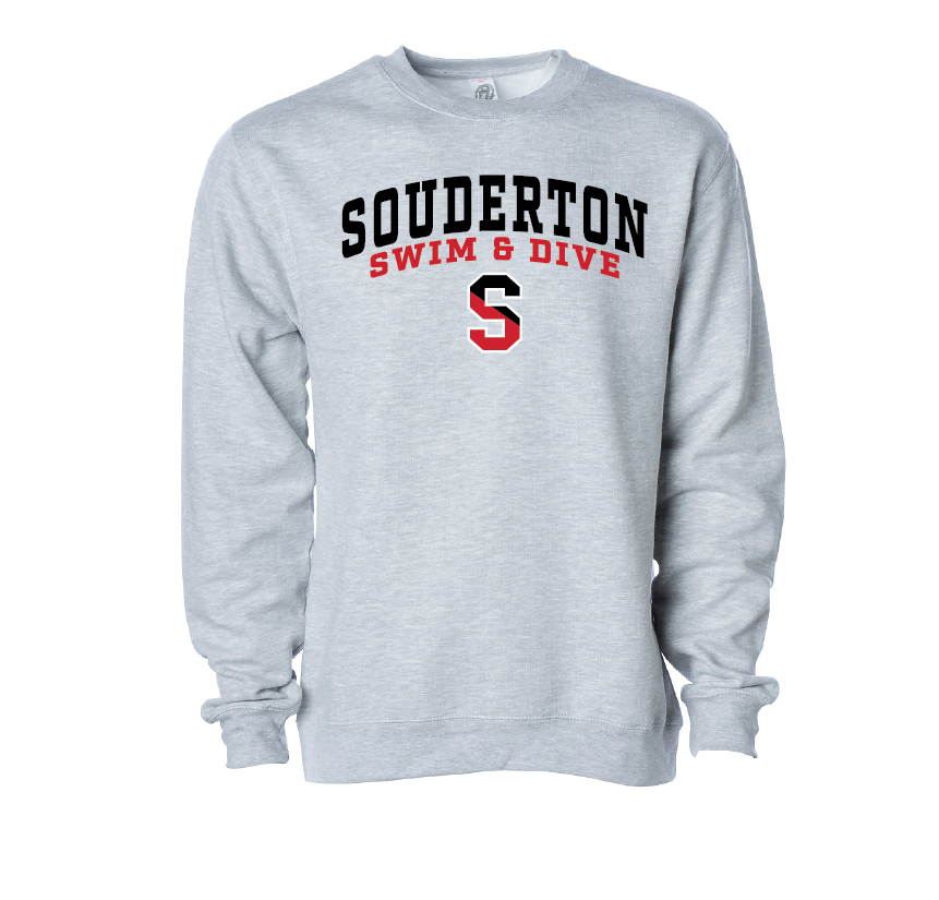Copy of CUSTOM Souderton Swim and Dive apparel- Heather Gray RYTE Sport