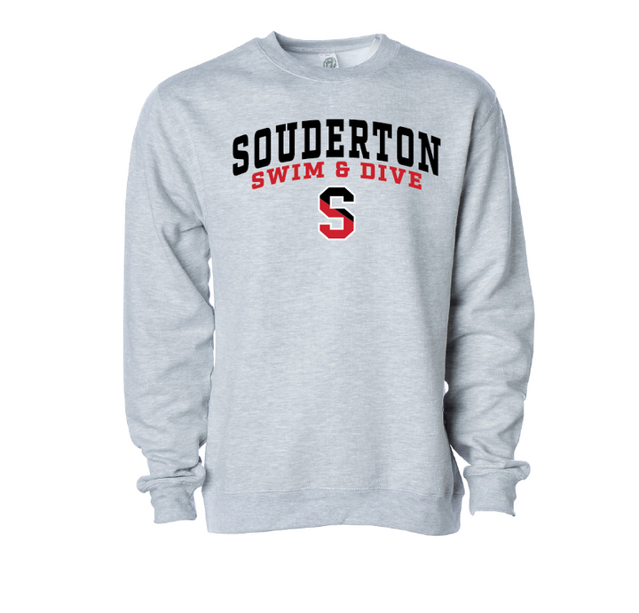 Copy of CUSTOM Souderton Swim and Dive apparel- Heather Gray RYTE Sport