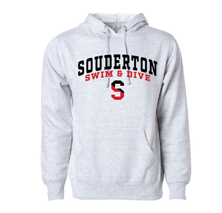 Copy of CUSTOM Souderton Swim and Dive apparel- Heather Gray RYTE Sport