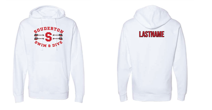 CUSTOM Souderton Arrow Swim and Dive apparel- White RYTE Sport
