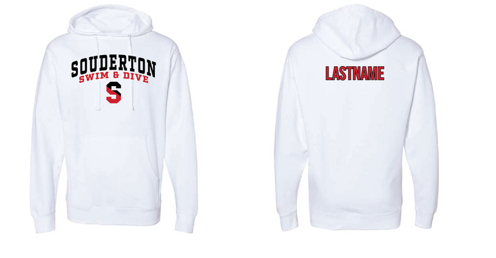 CUSTOM Souderton Swim and Dive apparel- White RYTE Sport