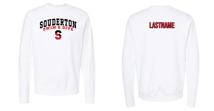 CUSTOM Souderton Swim and Dive apparel- White RYTE Sport