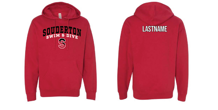 CUSTOM Souderton Swim apparel- Red RYTE Sport