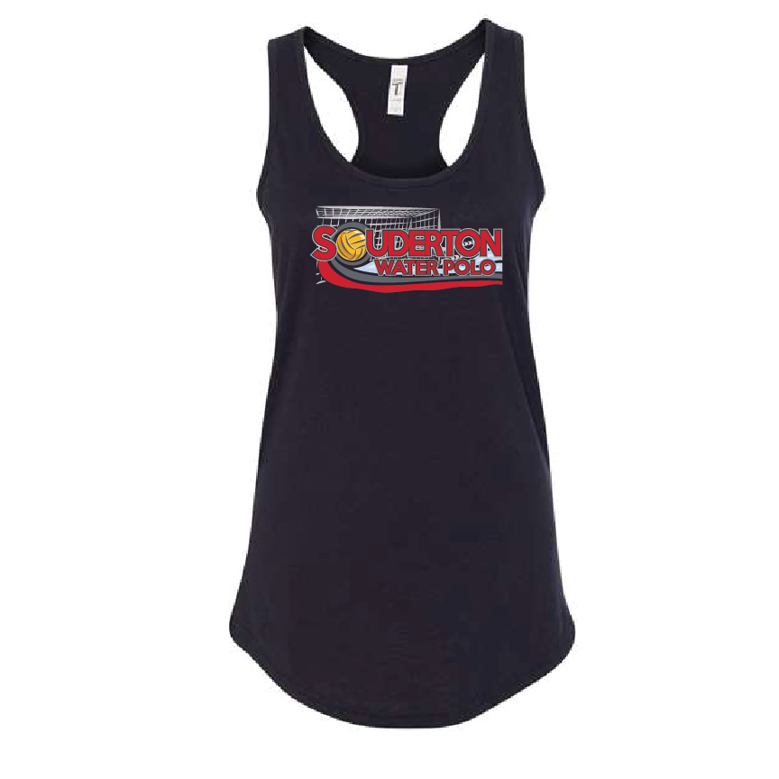 Souderton Racerback Tank Cage Logo - Black RYTE Sport