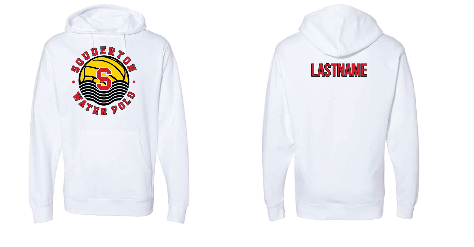 CUSTOM Souderton Ball Logo apparel- White RYTE Sport