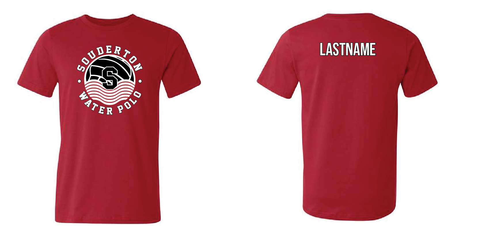 CUSTOM Souderton Ball Logo apparel- Red RYTE Sport