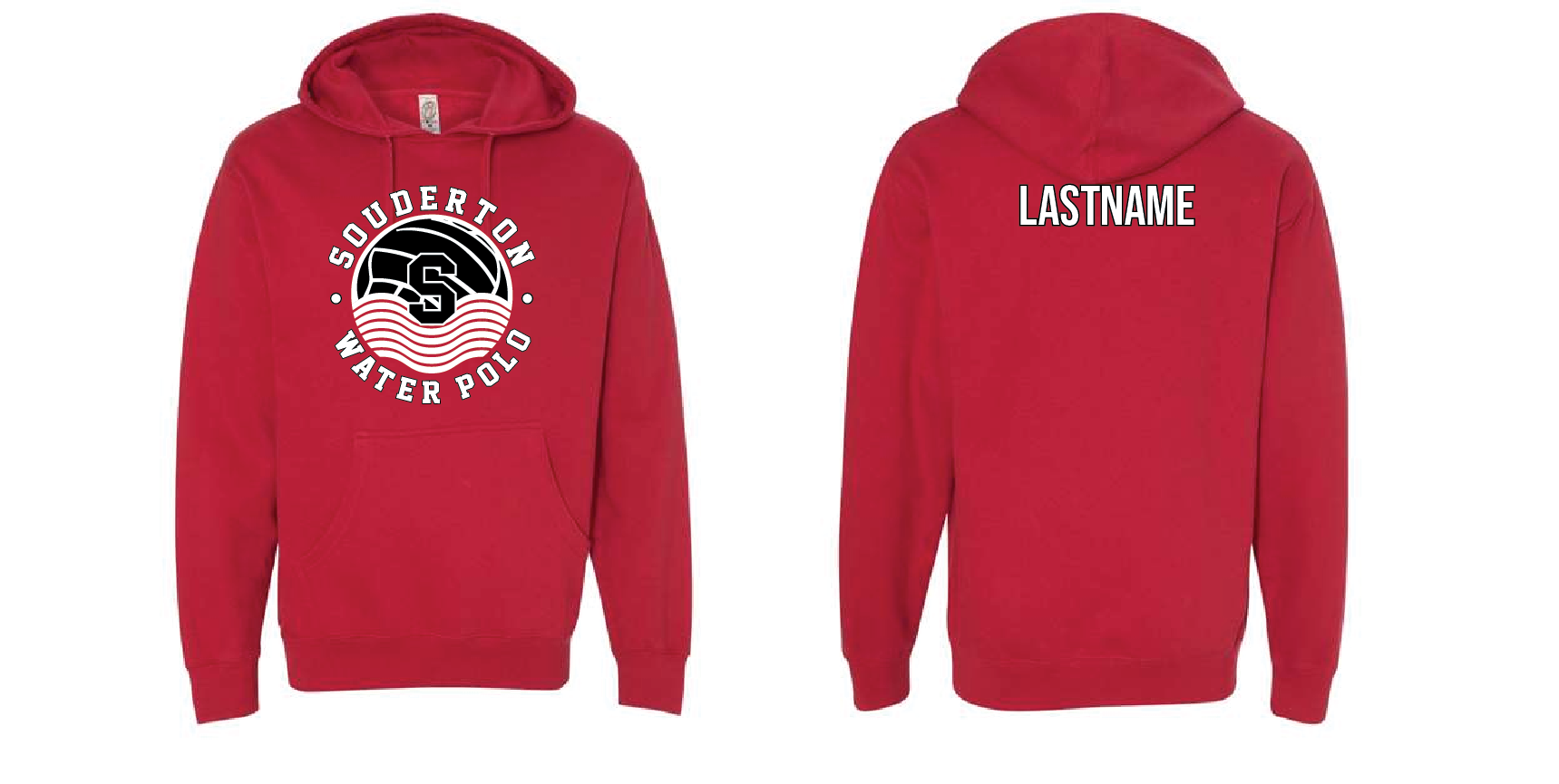 CUSTOM Souderton Ball Logo apparel- Red RYTE Sport