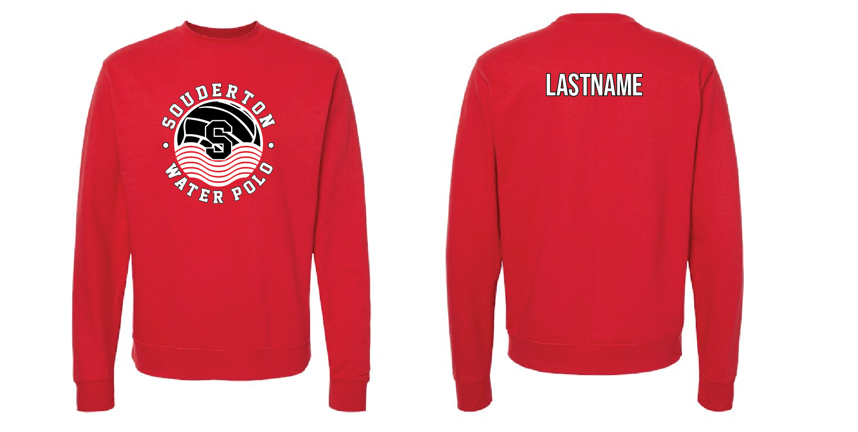 CUSTOM Souderton Ball Logo apparel- Red RYTE Sport