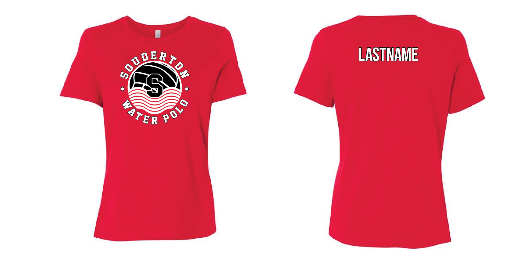 CUSTOM Souderton Ball Logo apparel- Red RYTE Sport