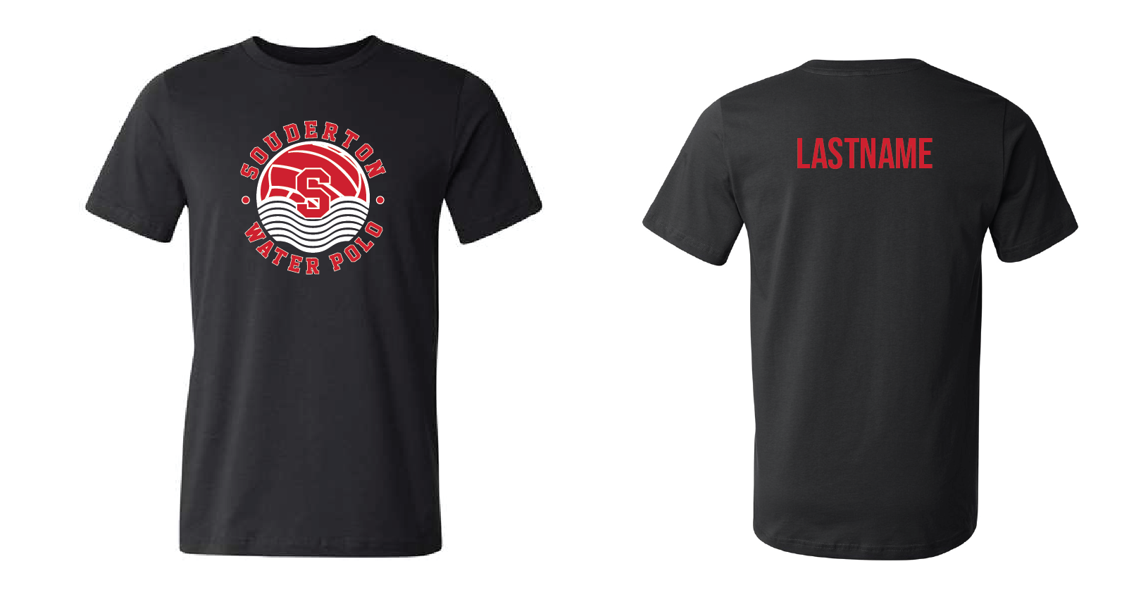 CUSTOM Souderton Ball Logo apparel- Black RYTE Sport