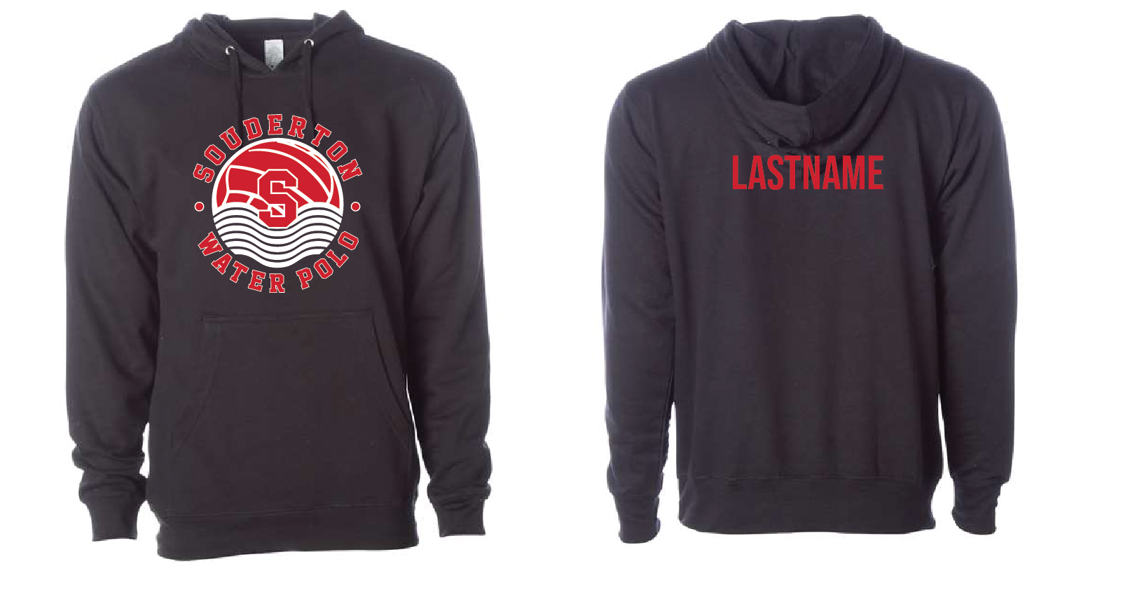 CUSTOM Souderton Ball Logo apparel- Black RYTE Sport