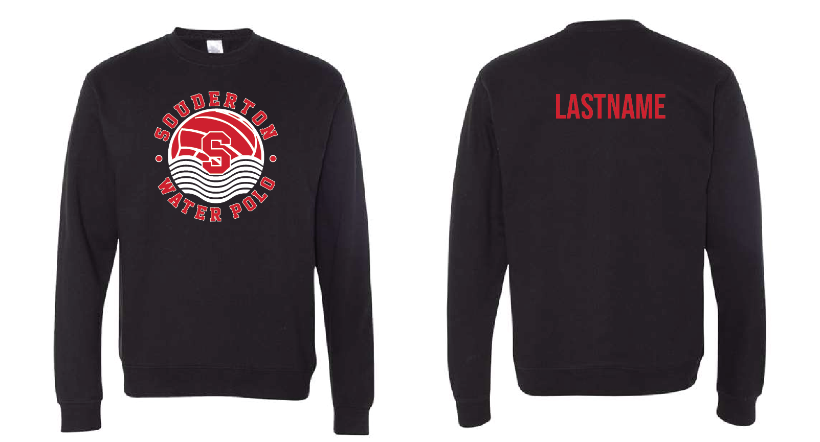 CUSTOM Souderton Ball Logo apparel- Black RYTE Sport
