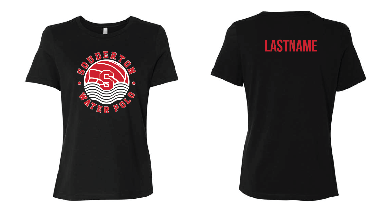 CUSTOM Souderton Ball Logo apparel- Black RYTE Sport