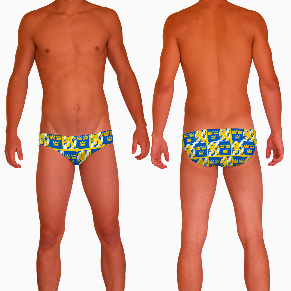 Sweden Swim and Water Polo Brief