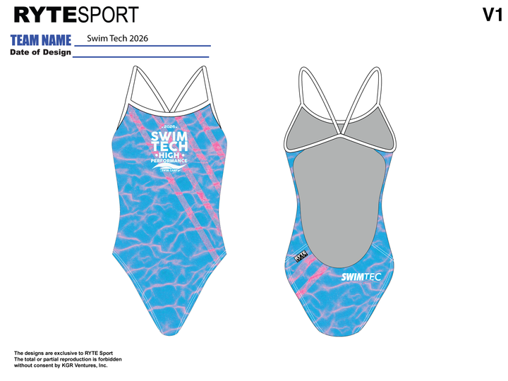 SWIM TECH OPEN BACK