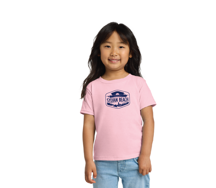 Toddler Sylvan Beach tee - Light Pink