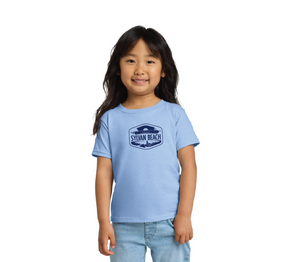 Toddler Sylvan Beach tee - Light Blue