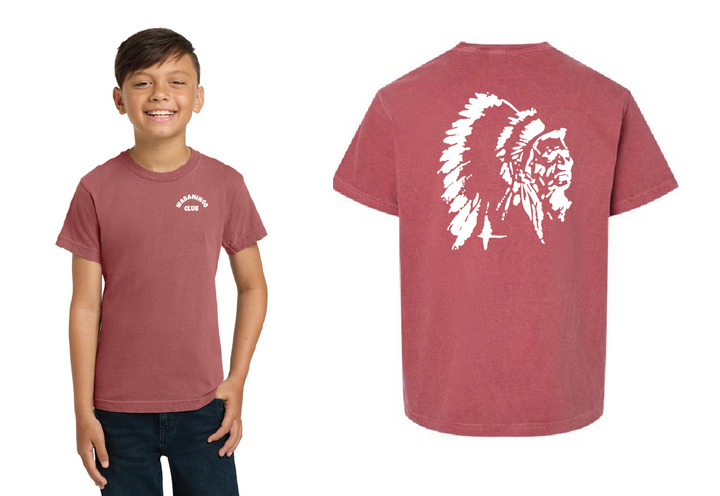 Youth Wabaningo Club Tee- Crimson