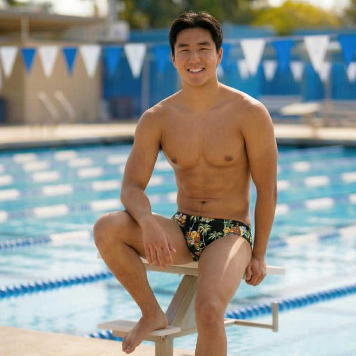 Tahitian Beer Men's Swim & Water Polo Brief