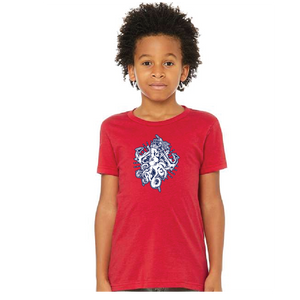 Tracy Triton Youth Tee - Red RYTE Sport