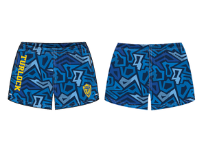 Turlock Men's short with Compression Liner Pattern