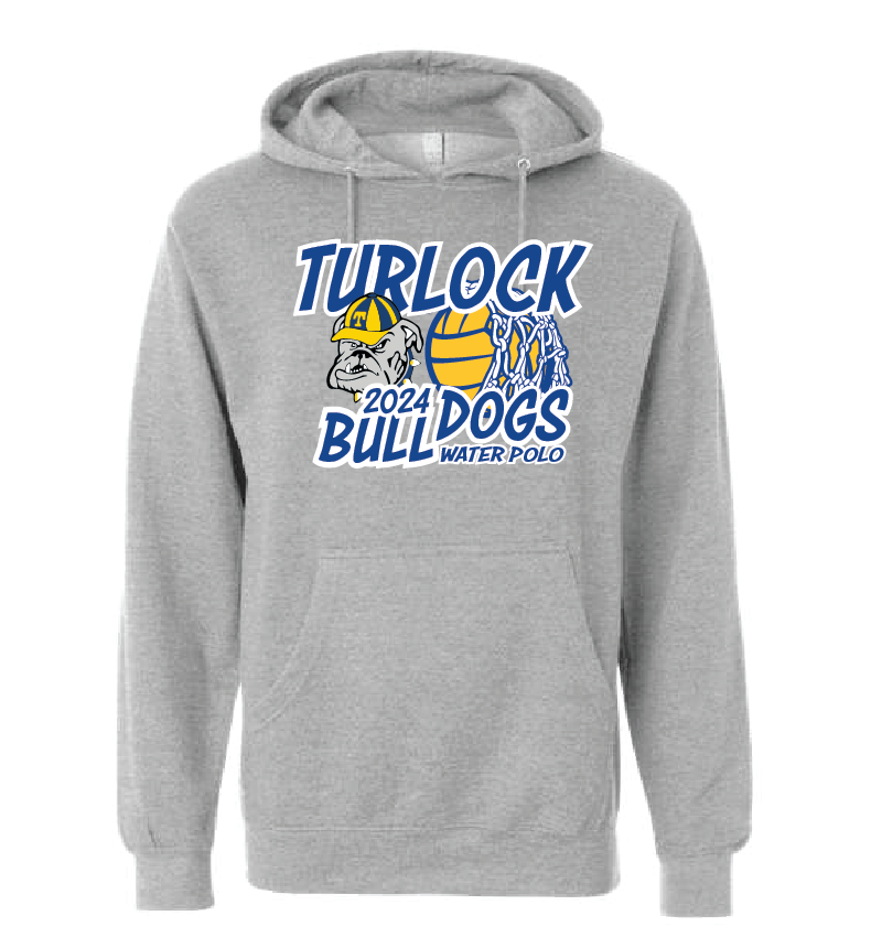 Turlock Hoodie Unisex 24- Heather Grey