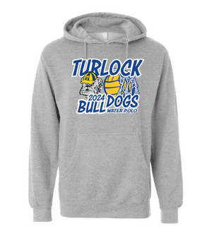 Turlock Hoodie Unisex 24- Heather Grey