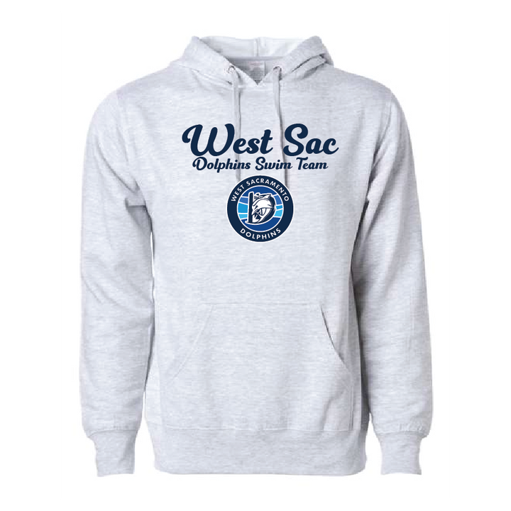 West Sac Hoodie Adult Hoodie - Heather Gray RYTE Sport